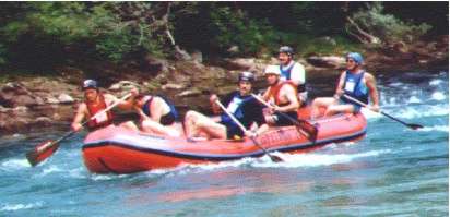 Rafning at Neretva river - Rafting na rijeci Neretvi.